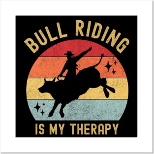 Bull Rider Posters and Art
